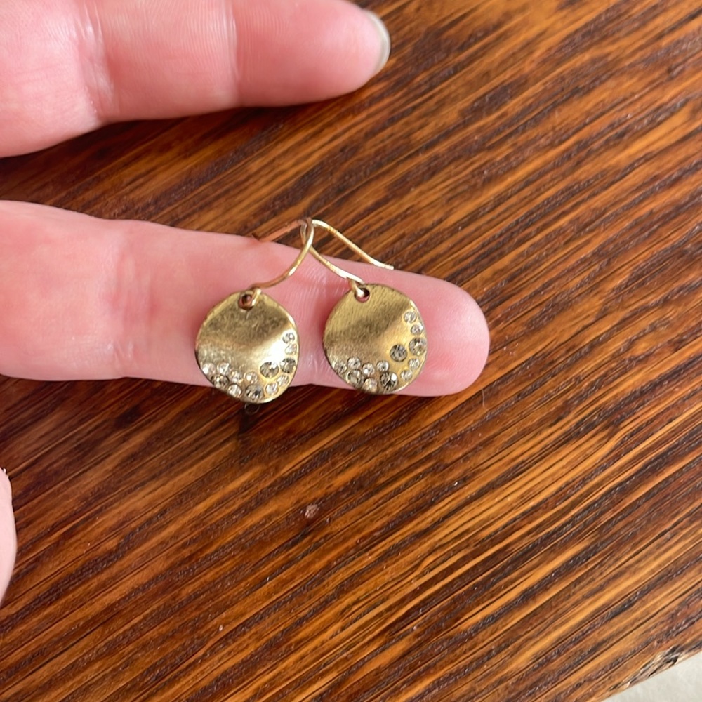 Chloe and Isabel disc earrings